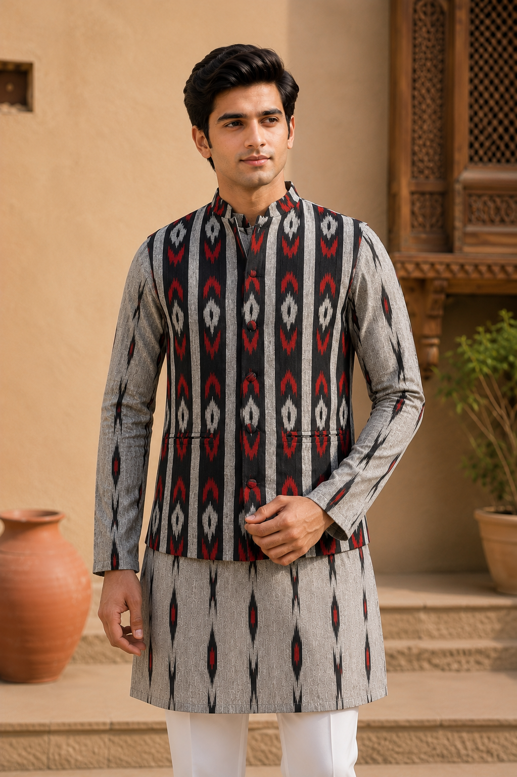 Ikat Pulse Jacket