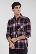 Crimson Check Summer Shirt