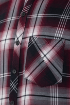 Crimson Check Summer Shirt
