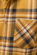 Mustard Heritage Plaid Shirt