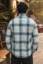 Blue Static Shirt