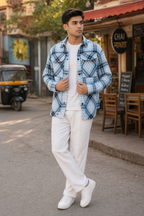 Horizon Check Jacket