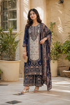 Midnight Mehfil Suit Set