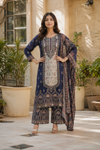 Midnight Mehfil Suit Set