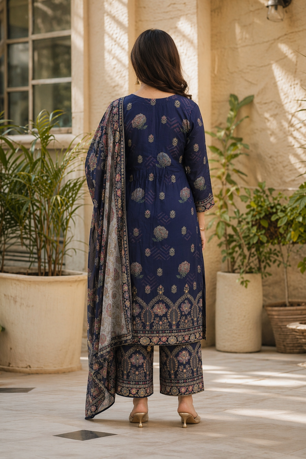 Midnight Mehfil Suit Set