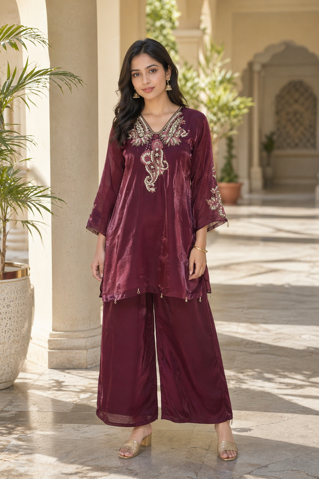 Velvet Vine Co-Ord Set