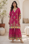 Rangrez Kaftaan Sharara Set