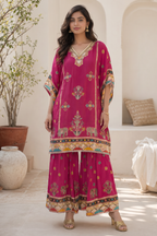 Rangrez Kaftaan Sharara Set