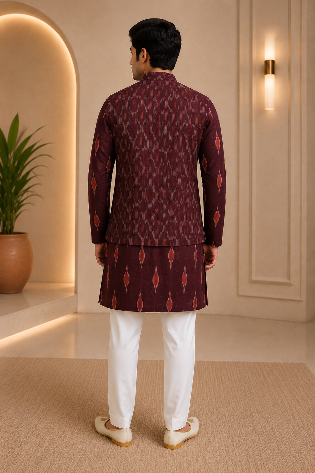 Ikat Stripe Jacket