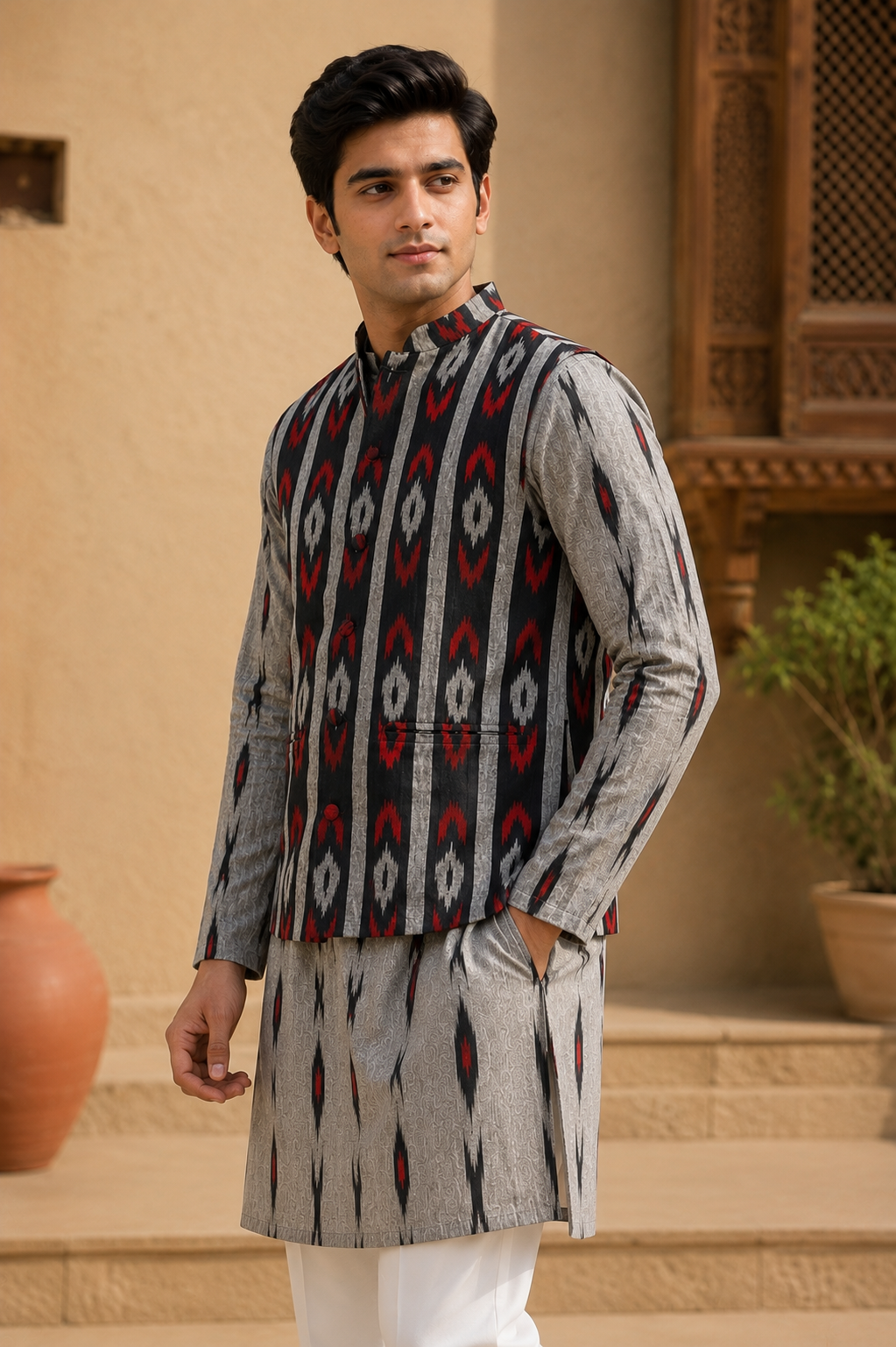 Ikat Pulse Jacket