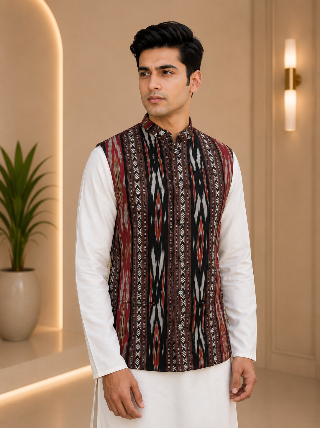 Ikat Fusion Jacket