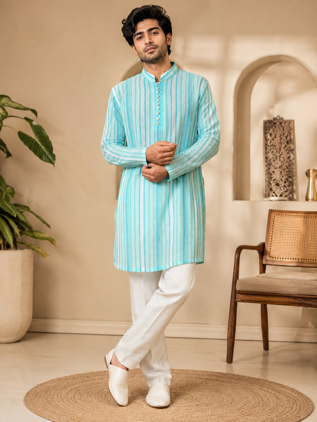 Aqua Royale Kurta