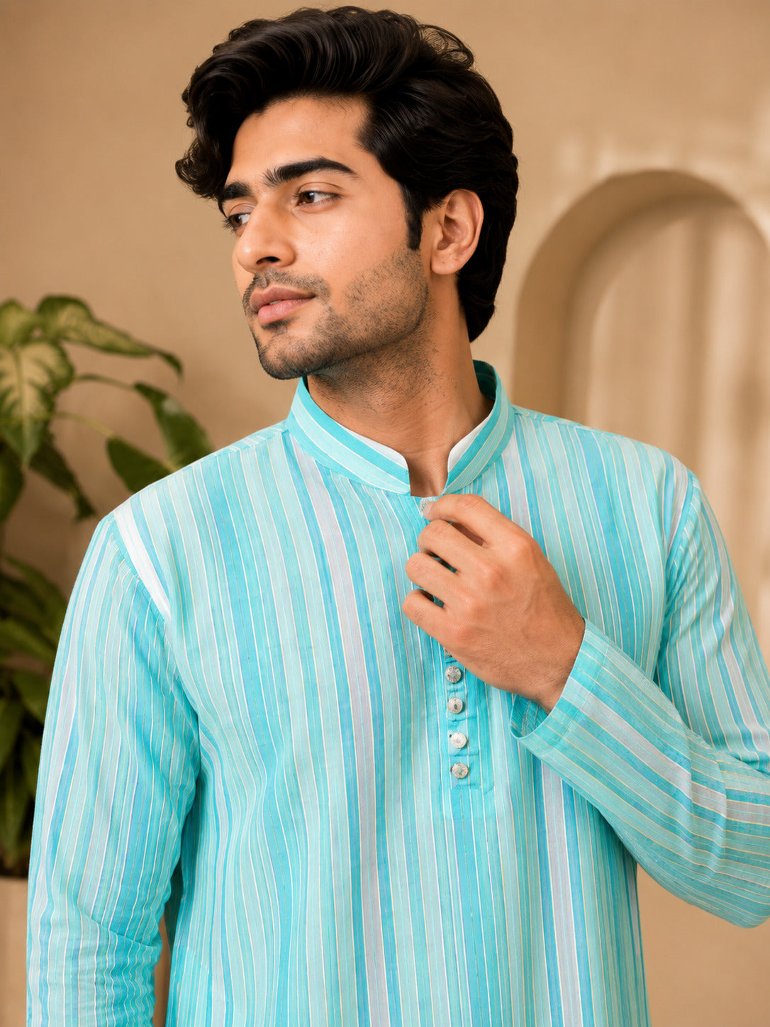 Aqua Royale Kurta