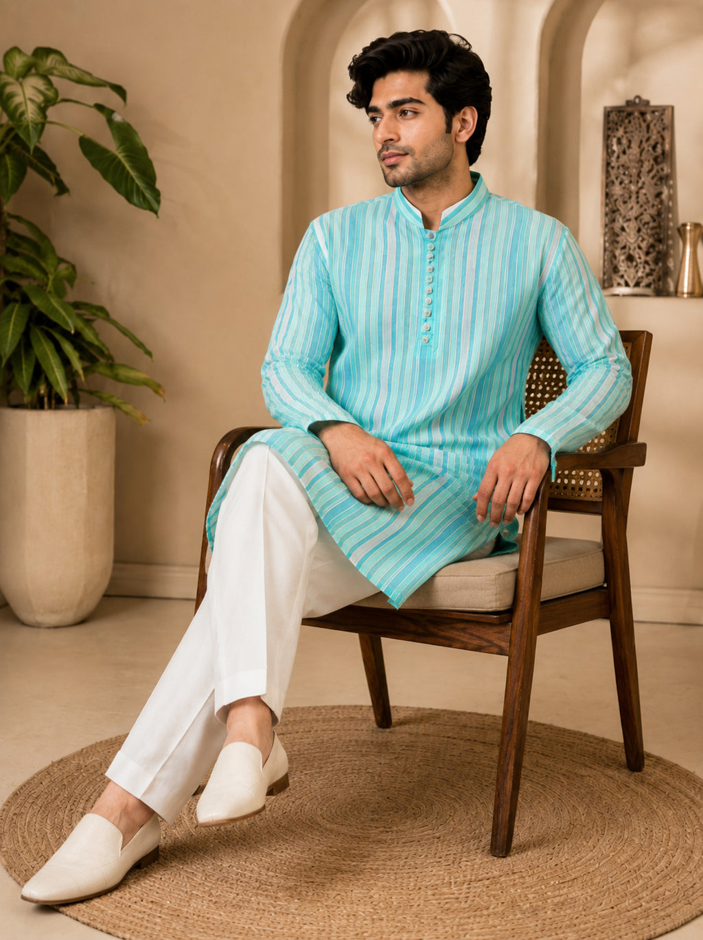 Aqua Royale Kurta