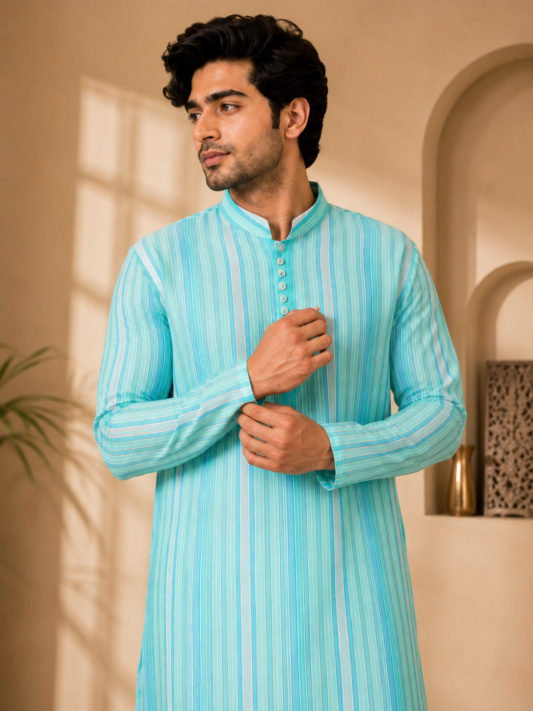 Aqua Royale Kurta