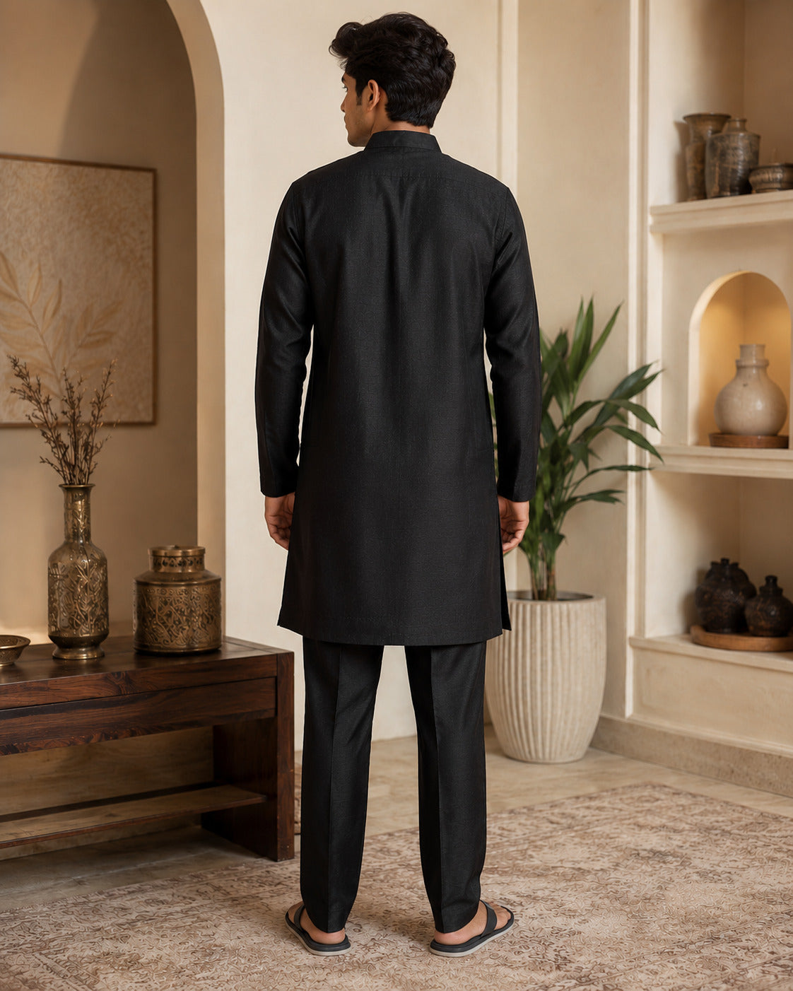 The Black Edit Kurta