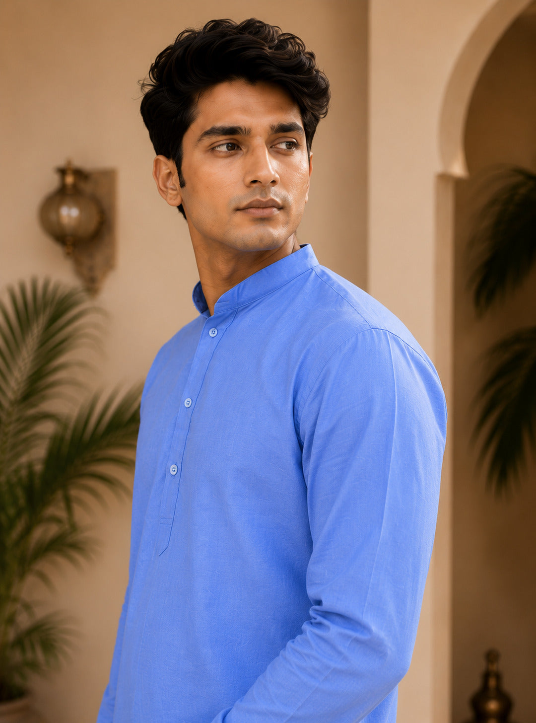 Azure Grace Kurta
