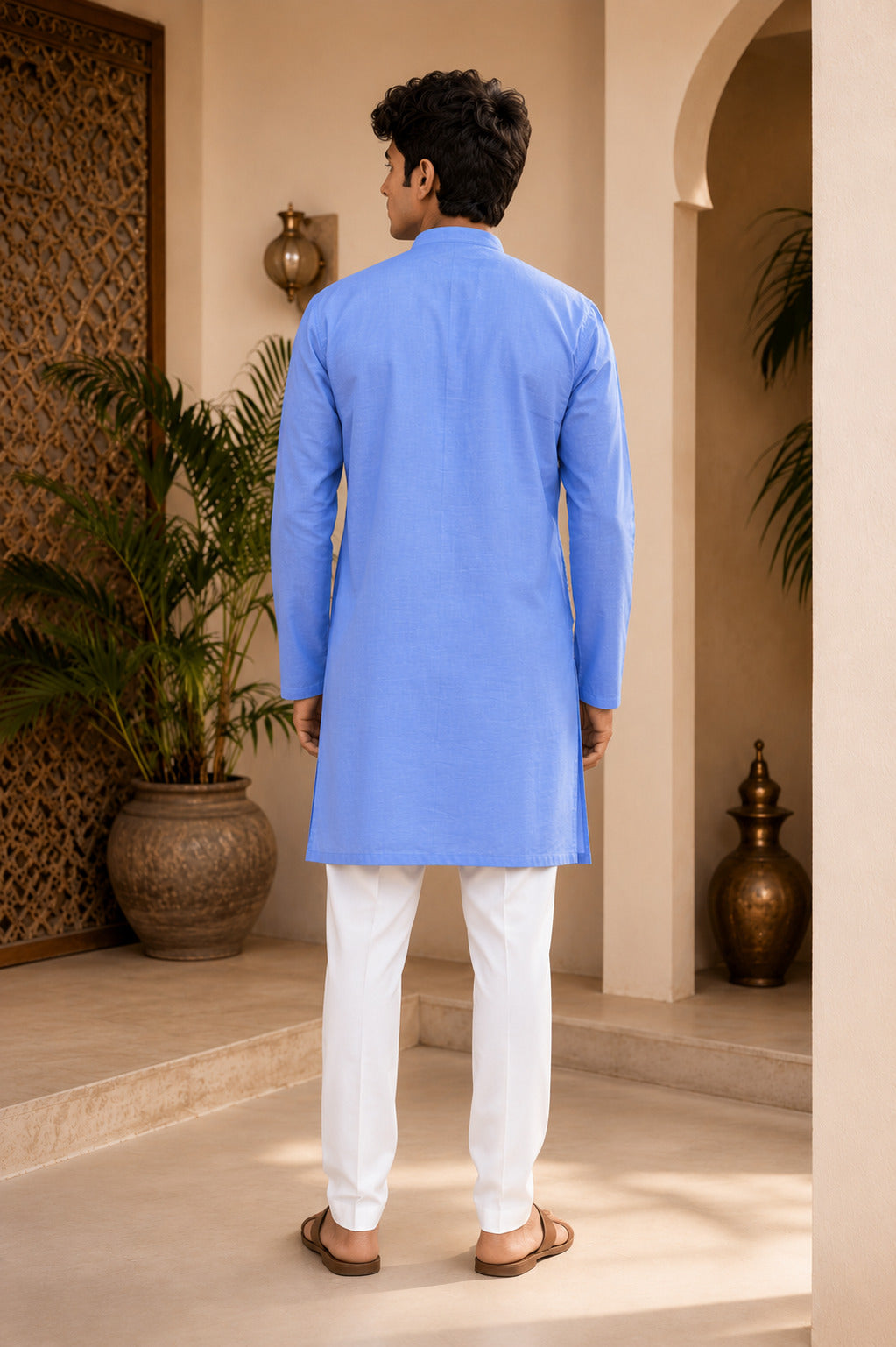 Azure Grace Kurta