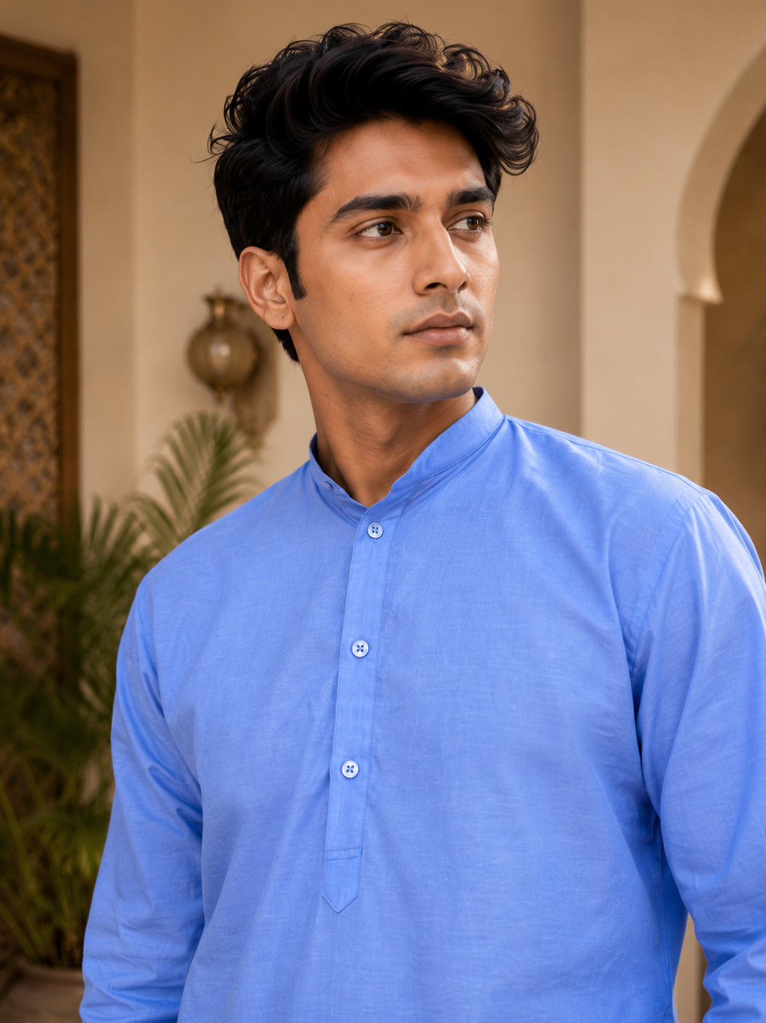 Azure Grace Kurta