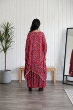Ruby Paisley Kaftan Set