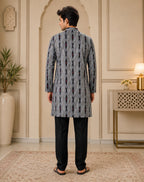 Ikat Edge Kurta Set
