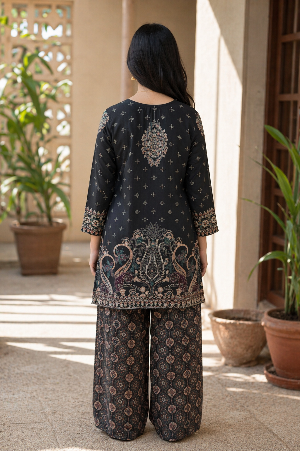 Paisley Kurta Set