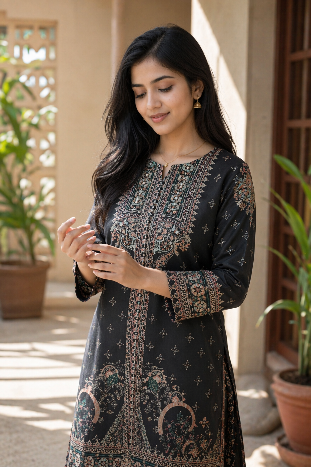 Paisley Kurta Set