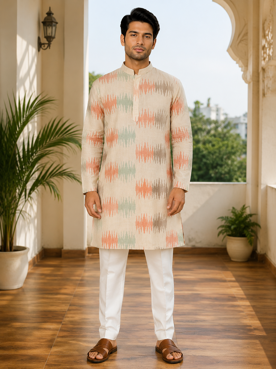 Nomad Ikat Kurta
