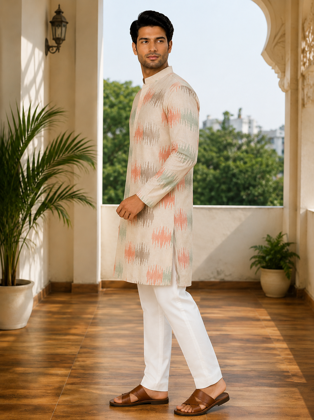 Nomad Ikat Kurta