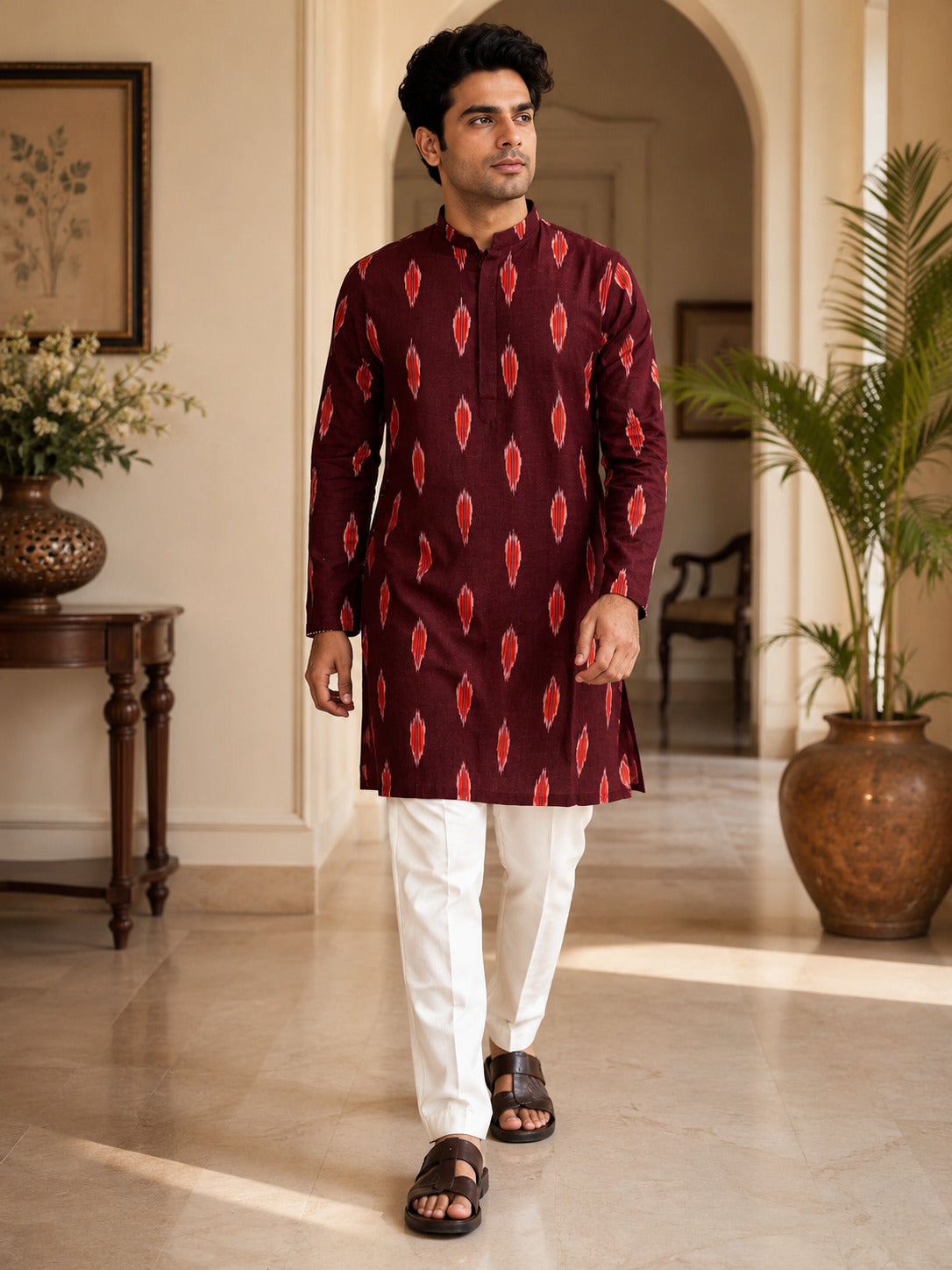 Ikat Essence Kurta Set