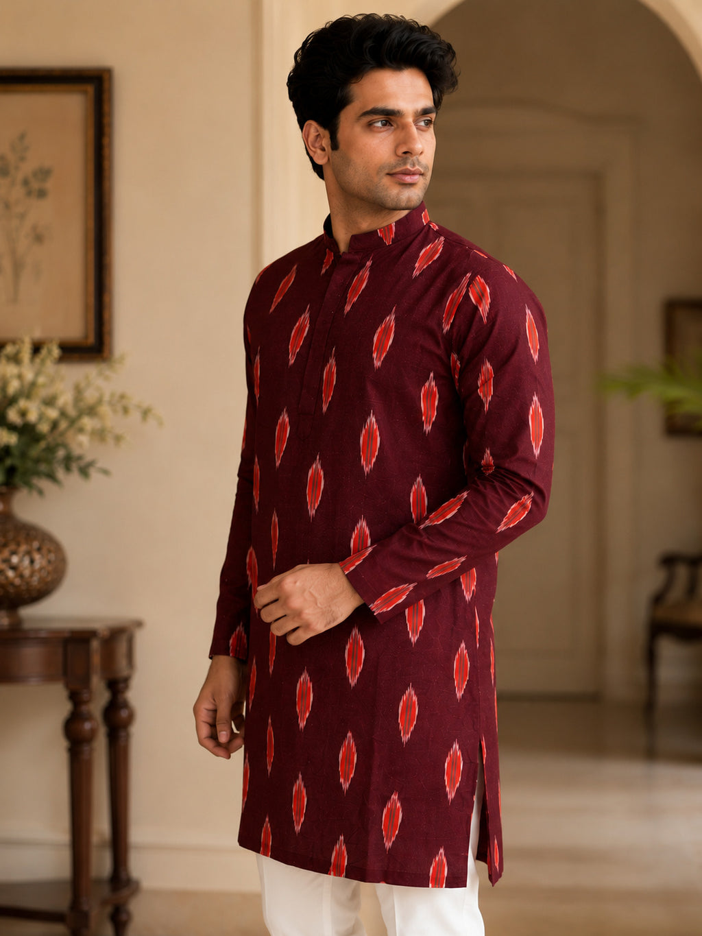Ikat Essence Kurta Set