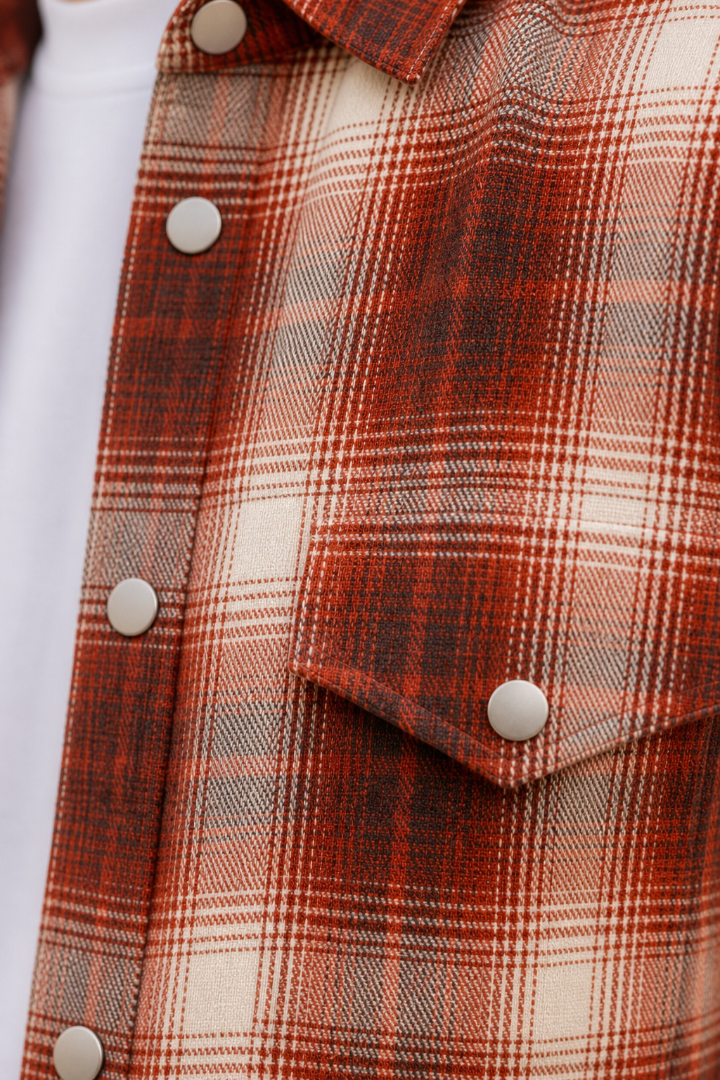 Check Block Jacket