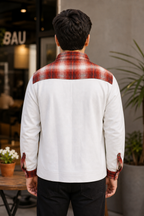 Check Block Jacket