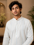 Aura White Kurta